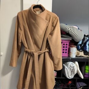 Michael Kors Camel Belted Trench Coat
